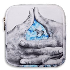 Hands Horse Hand Dream Mini Square Pouch