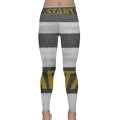 Asphalt Begin Bright Expectation Classic Yoga Leggings