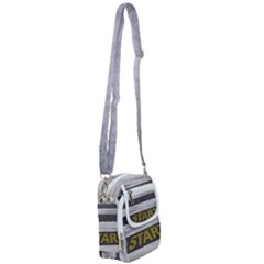 Asphalt Begin Bright Expectation Shoulder Strap Belt Bag by HermanTelo