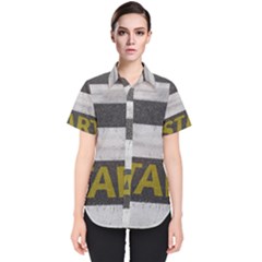 Asphalt Begin Bright Expectation Women s Short Sleeve Shirt