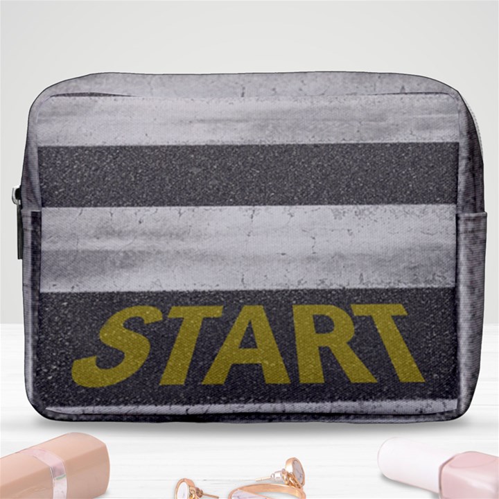 Asphalt Begin Bright Expectation Make Up Pouch (Large)