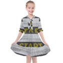 Asphalt Begin Bright Expectation Kids  All Frills Chiffon Dress View1