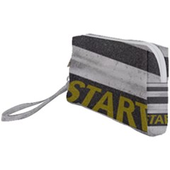 Asphalt Begin Bright Expectation Wristlet Pouch Bag (small)