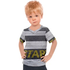 Asphalt Begin Bright Expectation Kids  Sports Tee