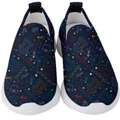 Traditional Tribal Pattern Kids  Slip On Sneakers by tmsartbazaar