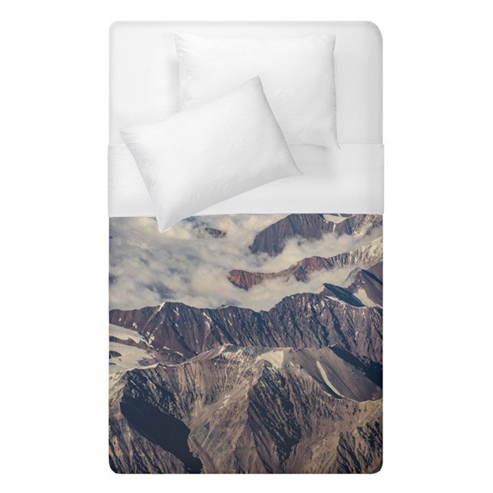 Andes Mountains Aerial View, Chile Duvet Cover (Single Size)