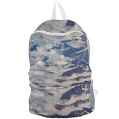 Andes Mountains Aerial View, Chile Foldable Lightweight Backpack by dflcprintsclothing