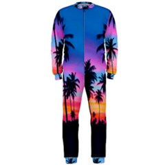 Sunset Palms Onepiece Jumpsuit (men)  by goljakoff