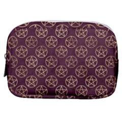 Golden Pentagram Make Up Pouch (small) by Angelandspot