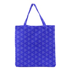 Blue-monday Grocery Tote Bag by roseblue