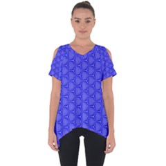 Blue-monday Cut Out Side Drop Tee