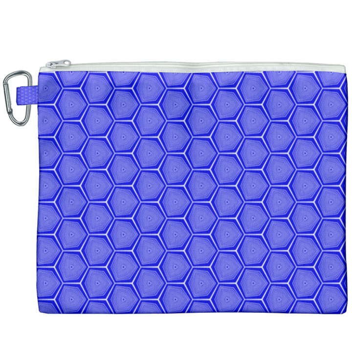 Blue-monday Canvas Cosmetic Bag (XXXL)