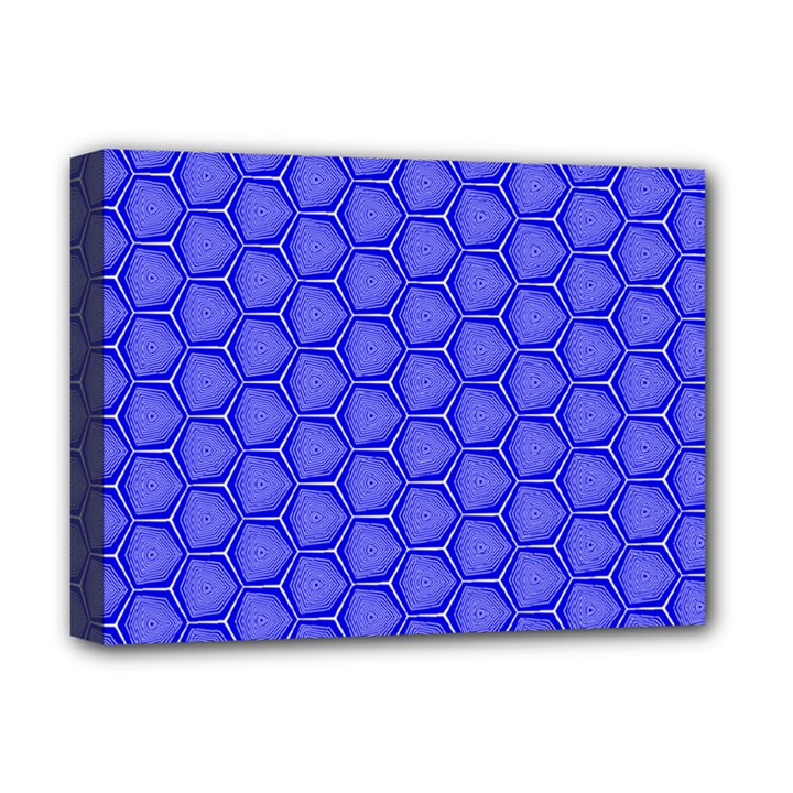 Blue-monday Deluxe Canvas 16  x 12  (Stretched) 