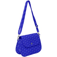 Blue-monday Saddle Handbag by roseblue