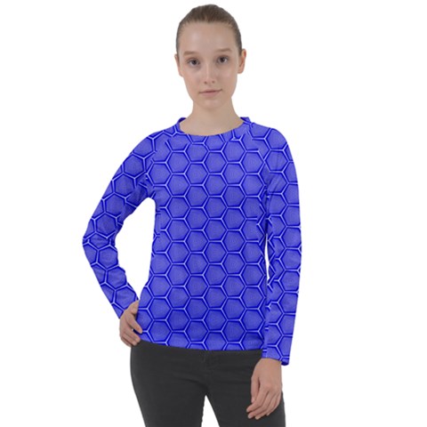 Blue-monday Women s Long Sleeve Raglan Tee by roseblue