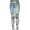 Winter Landscape Low Poly Polygons Classic Yoga Leggings View2