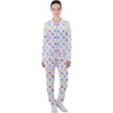 Multicolored Hands Silhouette Motif Design Casual Jacket and Pants Set View1