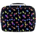 Multicolored Hands Silhouette Motif Design Full Print Lunch Bag View2