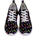 Multicolored Hands Silhouette Motif Design Men s Lightweight Sports Shoes View1