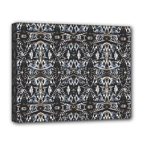 Modern Tribal Geometric Print Deluxe Canvas 20  X 16  (stretched)