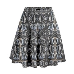 Modern Tribal Geometric Print High Waist Skirt by dflcprintsclothing