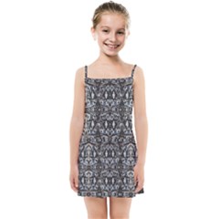 Modern Tribal Geometric Print Kids  Summer Sun Dress by dflcprintsclothing