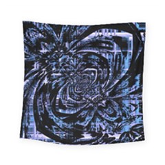 Fractal Madness Square Tapestry (small) by MRNStudios