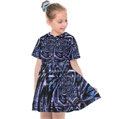 Fractal Madness Kids  Sailor Dress