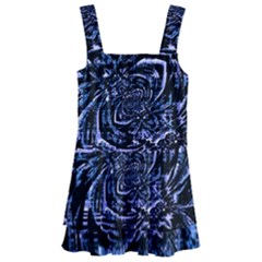 Fractal Madness Kids  Layered Skirt Swimsuit