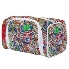 Pop Art - Spirals World 1 Toiletries Pouch by EDDArt