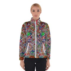 Pop Art - Spirals World 1 Winter Jacket