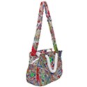 Pop Art - Spirals World 1 Rope Handles Shoulder Strap Bag View2