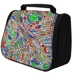 Pop Art - Spirals World 1 Full Print Travel Pouch (big) by EDDArt