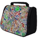 Pop Art - Spirals World 1 Full Print Travel Pouch (Big) View1