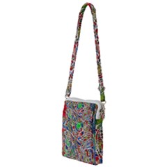 Pop Art - Spirals World 1 Multi Function Travel Bag by EDDArt