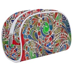 Pop Art - Spirals World 1 Makeup Case (medium) by EDDArt