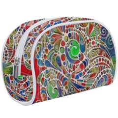 Pop Art - Spirals World 1 Makeup Case (large) by EDDArt