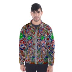 Pop Art - Spirals World 1 Men s Windbreaker