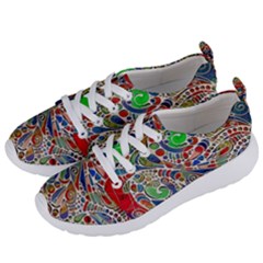 Pop Art - Spirals World 1 Women s Lightweight Sports Shoes by EDDArt