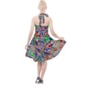 Pop Art - Spirals World 1 Halter Party Swing Dress  View2