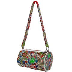 Pop Art - Spirals World 1 Mini Cylinder Bag by EDDArt