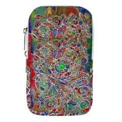 Pop Art - Spirals World 1 Waist Pouch (small) by EDDArt