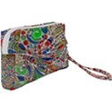 Pop Art - Spirals World 1 Wristlet Pouch Bag (Small) View2