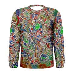 Pop Art - Spirals World 1 Men s Long Sleeve Tee