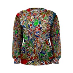 Pop Art - Spirals World 1 Women s Sweatshirt