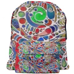 Pop Art - Spirals World 1 Giant Full Print Backpack by EDDArt