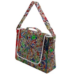 Pop Art - Spirals World 1 Box Up Messenger Bag by EDDArt