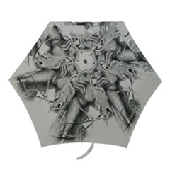 Custom Horse Mini Folding Umbrellas