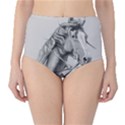 Custom Horse Classic High-Waist Bikini Bottoms View1