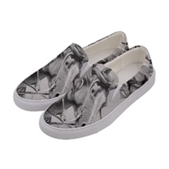 Custom Horse Women s Canvas Slip Ons by HermanTelo